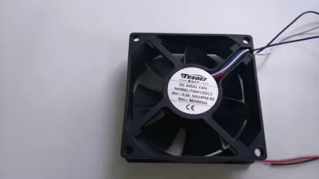 80X80X25mm 100%Copper Motor Air Cooler for UPS System 