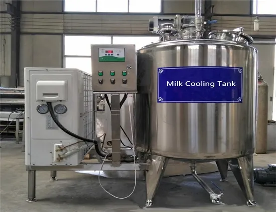Stainless Steel Storage Raw Milk Cooler 500L 1000L 2000L 