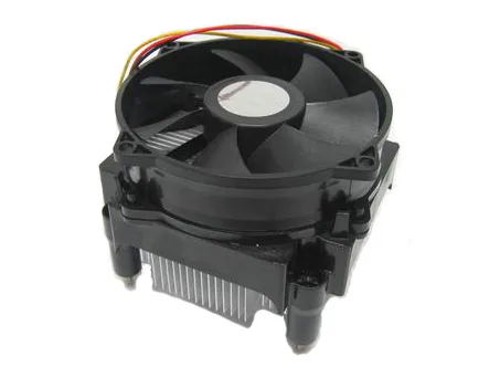 Aluminum Heatsink Active Cooling Fan CPU GPU Cooler 