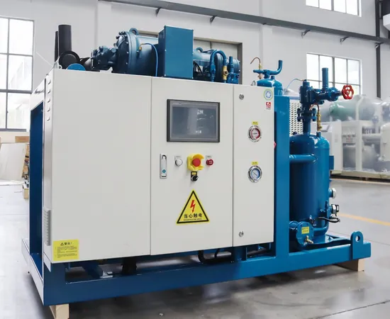 50HP Air Cooler Freezer with Screw Compressor for Cold Room Refrigeration System 