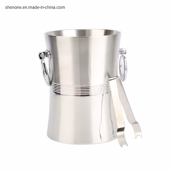 Aluminum Ice Bucket Drink Cocktail Bar Wine Champagne Ball Shape Bucket Beer Bottles Cooler