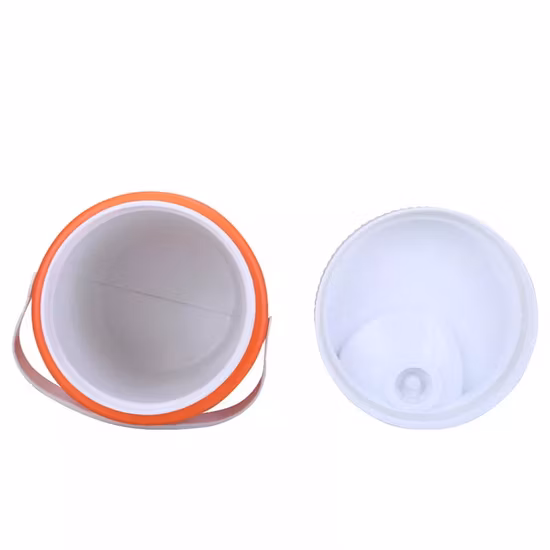 3L Good Quality Waterproof PE Outdoor Easy Carry Orange Color PU Foam Water Cooler Jug with Handle for Camping